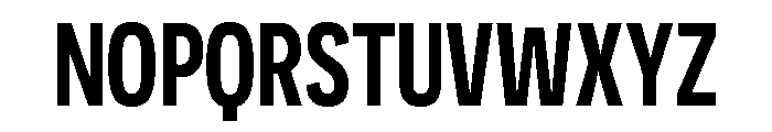 Cofo Kabeltouw Semibold Font UPPERCASE