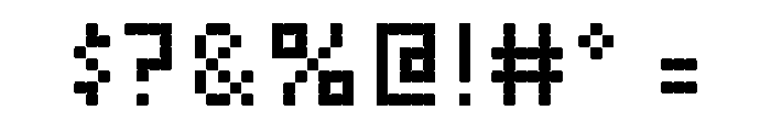 Cofo Sans Pixel Heavy Font OTHER CHARS