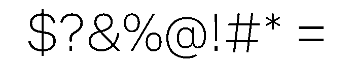 Cofo Sans Pro Arabic Extra Light Font OTHER CHARS