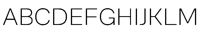 Cofo Sans Pro Arabic Extra Light Font UPPERCASE