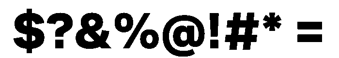 Cofo Sans Pro Arabic Heavy Font OTHER CHARS