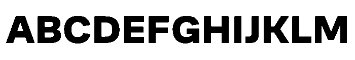 Cofo Sans Pro Arabic Heavy Font UPPERCASE