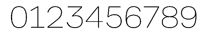 Cofo Sans Pro Arabic Thin Font OTHER CHARS