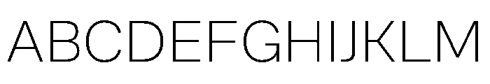 Cofo Sans Pro Devanagari Extra Light Font UPPERCASE