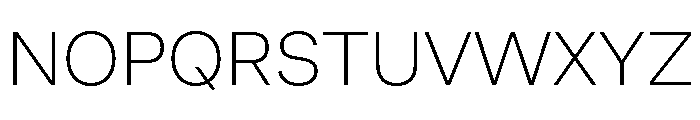 Cofo Sans Pro Devanagari Extra Light Font UPPERCASE