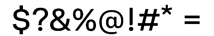 Cofo Sans Variable Medium Font OTHER CHARS