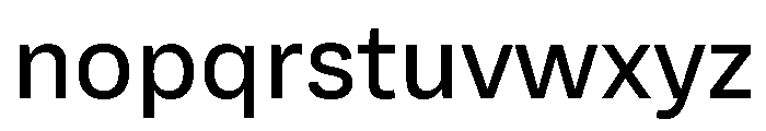 Cofo Sans Variable Medium Font LOWERCASE