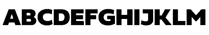Colo Pro Heavy Font UPPERCASE