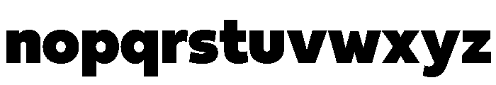 Colo Pro Heavy Font LOWERCASE