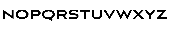 Comba Bold Font LOWERCASE