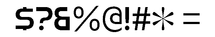 Comba Medium Font OTHER CHARS