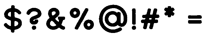 Comba Regular Font OTHER CHARS