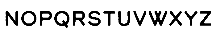 Comba Regular Font LOWERCASE
