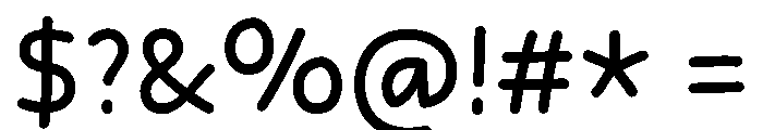 Comic Sans Ms Light Font OTHER CHARS