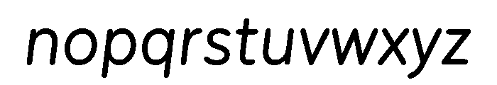 Comic Sans Ms Medium Italic Font LOWERCASE