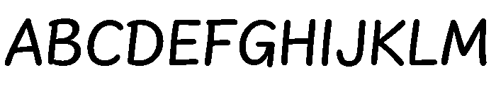Comic Sans Ms Medium Font UPPERCASE
