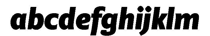 Comma Sans Ultra Italic FONT