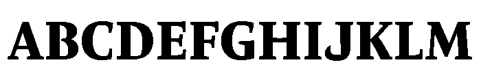 Comma Serif Black Font UPPERCASE