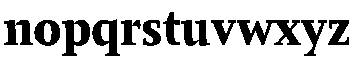Comma Serif Black Font LOWERCASE