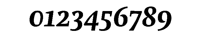 Comma Serif Bold Italic Font OTHER CHARS