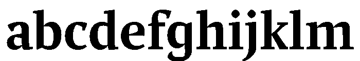Comma Serif Bold FONT
