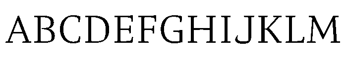 Comma Serif Light Font UPPERCASE
