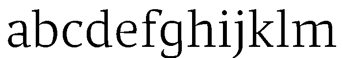 Comma Serif Light FONT