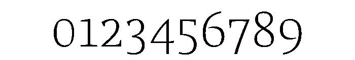 Comma Serif Thin Font OTHER CHARS
