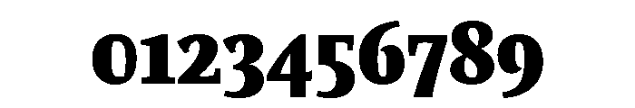 Comma Serif Ultra Font OTHER CHARS