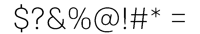 Config Mono Variable Light Font OTHER CHARS