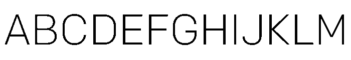Config Mono Variable Light Font UPPERCASE