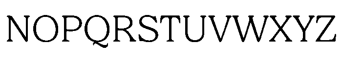 Connemara Old Style Extra Light Font UPPERCASE