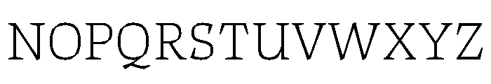 Connemara Old Style Thin Font UPPERCASE