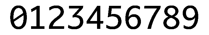 Consolas Medium Font OTHER CHARS