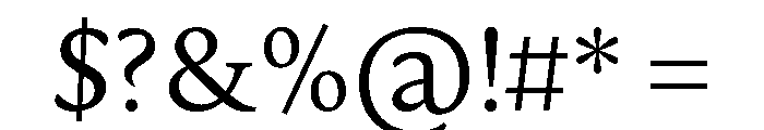 Constantia Light Font OTHER CHARS