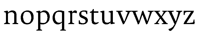 Constantia Light Font LOWERCASE