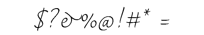 Contempora Extra Light Font OTHER CHARS