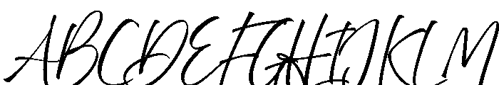 Contempora Regular Font UPPERCASE