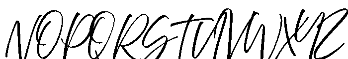 Contempora Regular Font UPPERCASE