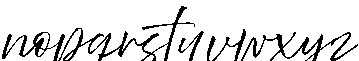 Contempora Regular Font LOWERCASE