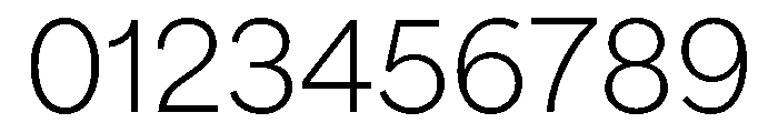 Coordinates Variable Extra Light Font OTHER CHARS