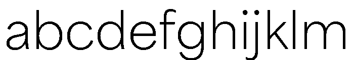 Coordinates Variable Extra Light FONT