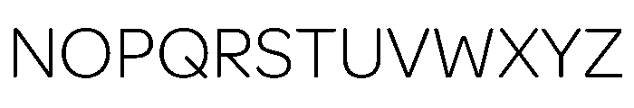 Coordinates Variable Regular Font UPPERCASE