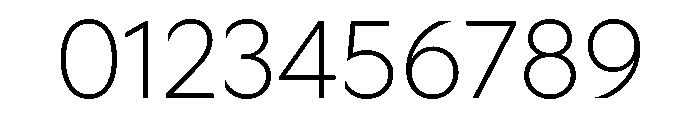 Coordinates Variable Thin Font OTHER CHARS