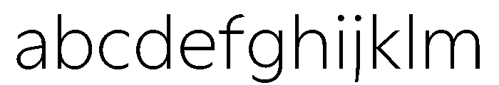 Coordinates Variable Thin FONT
