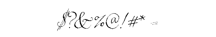 Copperscript Variable Light Font OTHER CHARS