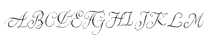 Copperscript Variable Light Font UPPERCASE
