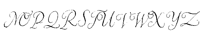 Copperscript Variable Light Font UPPERCASE