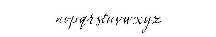 Copperscript Variable Light Font LOWERCASE