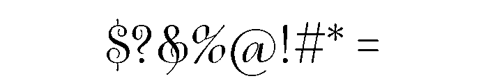 Copperscript Variable Medium Font OTHER CHARS